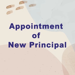 Appointment of New Principal